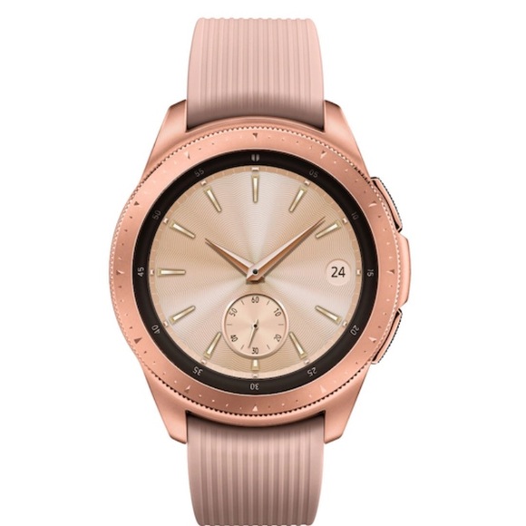 SAMSUNG GALAXY WATCH 42MMROSE GOLD WATCHBLUETOOTH NEW IN BOX NEVER O…